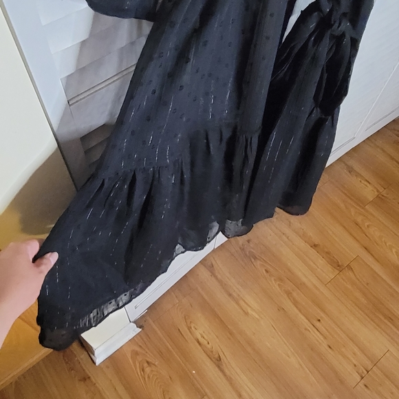 Express Sheer Swiss Dot Kimono Cover-Up L/XL NWT - Picture 10 of 16